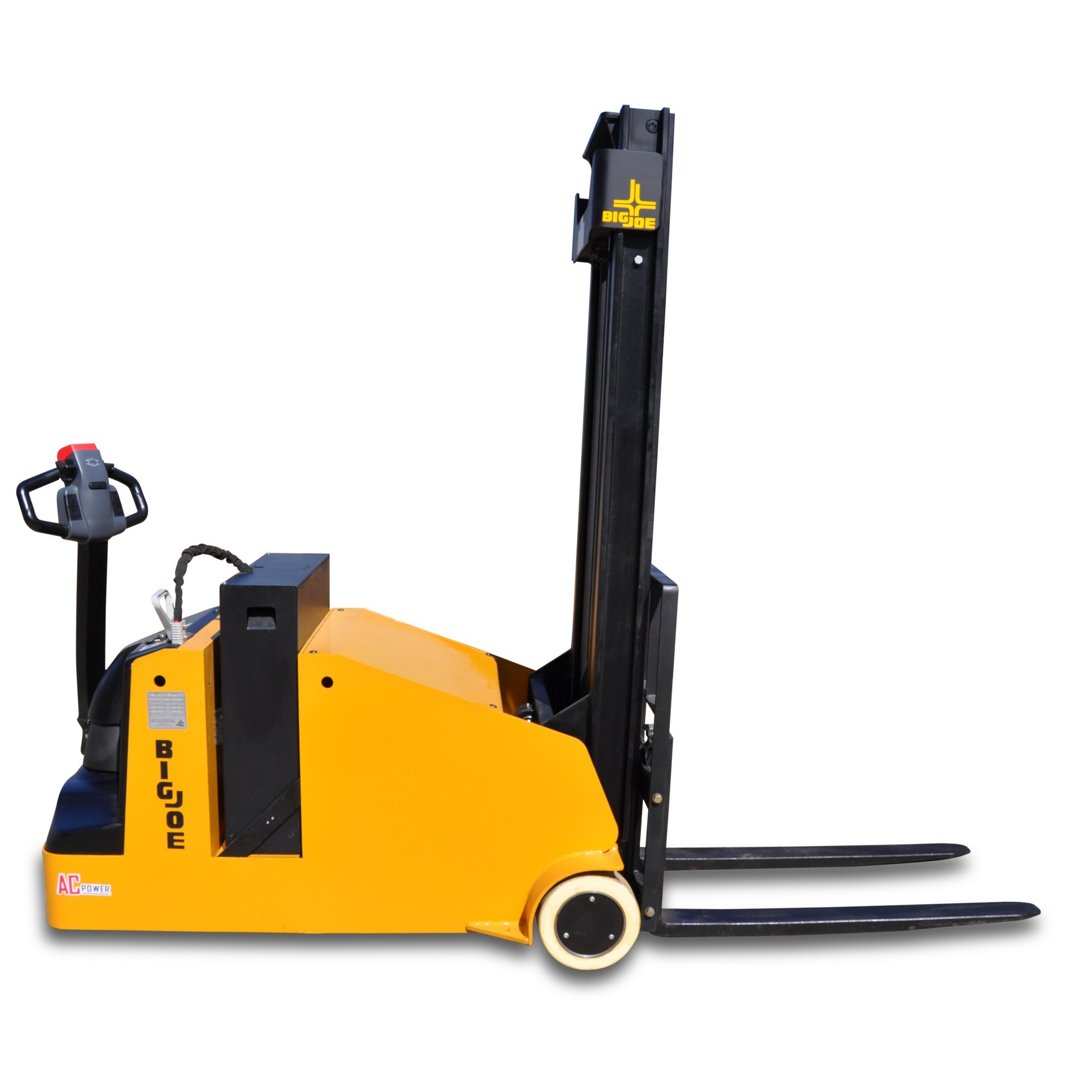 Big Joe, Counterbalance Stacker, Capacity 2200 lb, Raised Height 104 in, Lowered Height 2 in, Model# CB-22-104